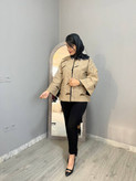 کالکشن تابستونی 1404مانتو زنانه مدل کت جنس لینن گلدوزی شده وارداتی سایز فری