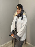 کالکشن تابستونی 1404 مانتو زنانه مدل کت شلوار جنس شانتون و ژاکارد خنک