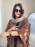 مانتو زنانه مدل بلند جنس لینن فری سایز